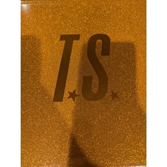 Taylor Swift Size  XL 2X Cardigan The Life Of A Showgirl  CD Box Set Orange New - Picture 8 of 11